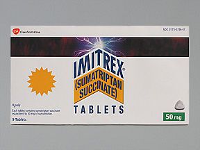 Imitrex (sumatriptan) — treatment for migraines