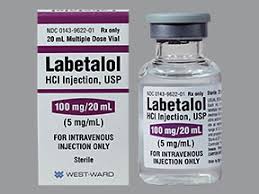 labetalol — treatment for hypertension